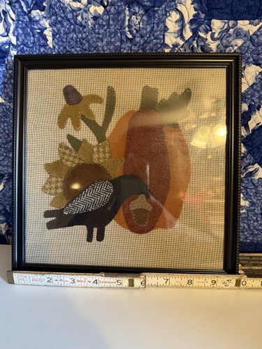 Fall felted craft - fall, pumpkin
