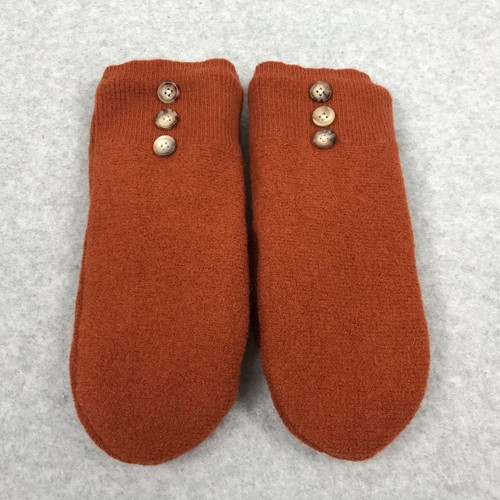 Felted wool sweater - sweater, mittens